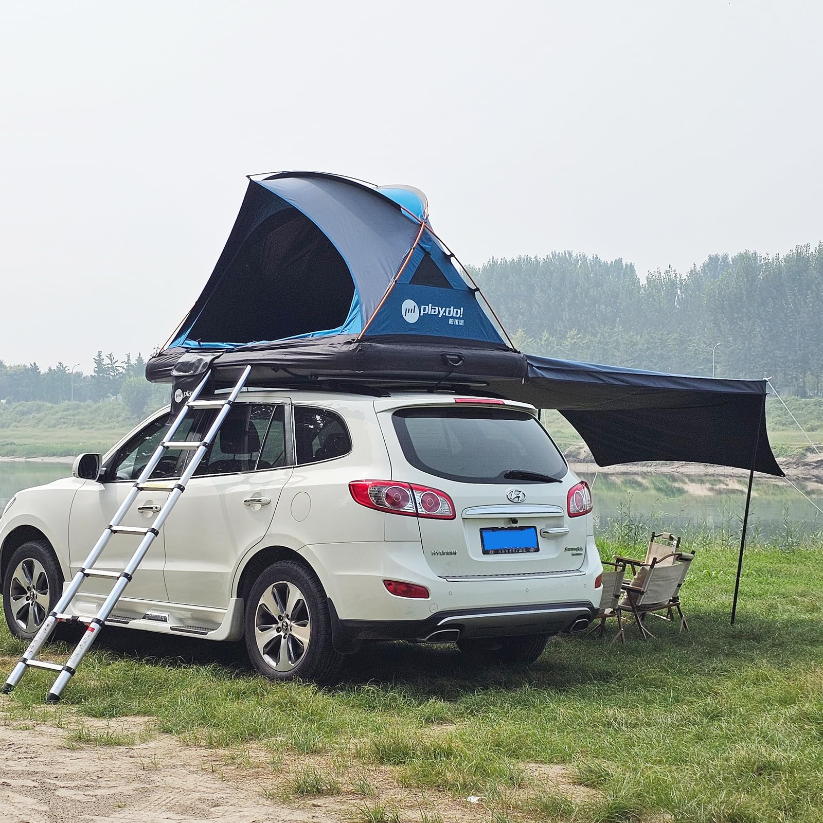 Amazon.com : BOOMLATU 2 Person Inflatable Car Roof Top Tents with